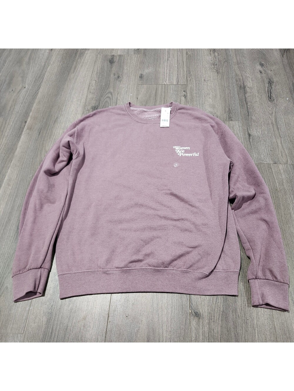 Pacsun Onedna Women Are Powerful Crewneck Sweatshirt Size Small NWT